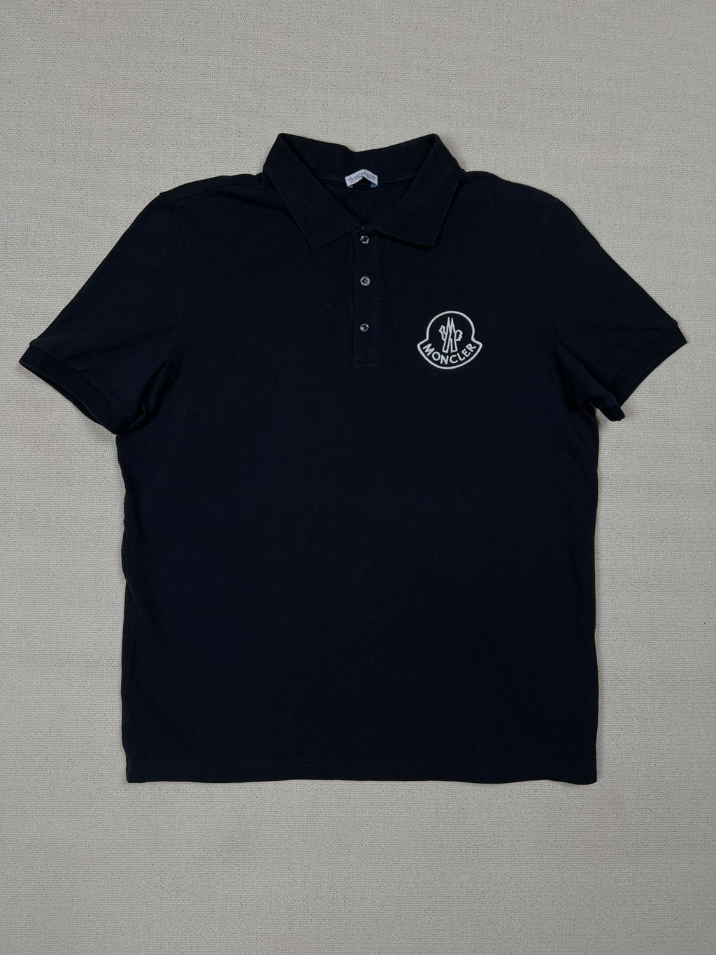 Monclear Polo Shirt — Black