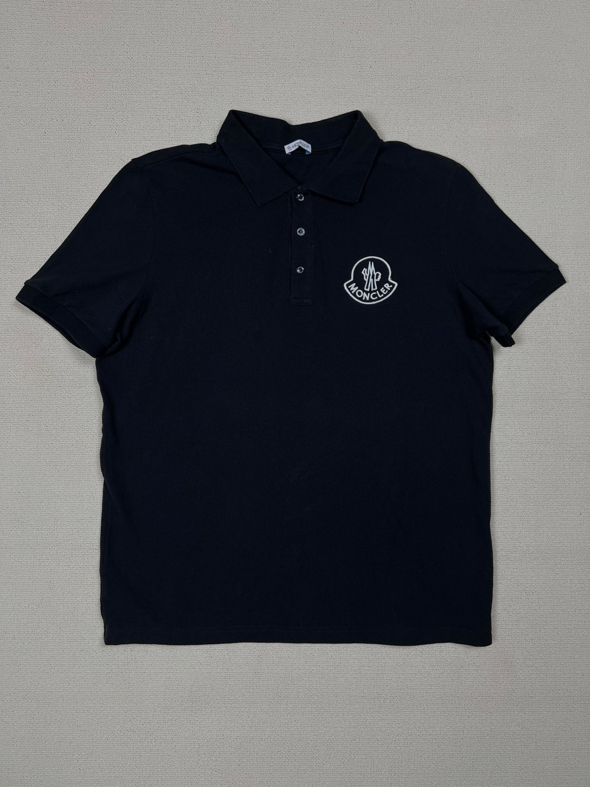 Monclear Polo Shirt — Black