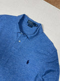 Polo Ralph Lauren Long-Sleeve Polo Shirt — Blue