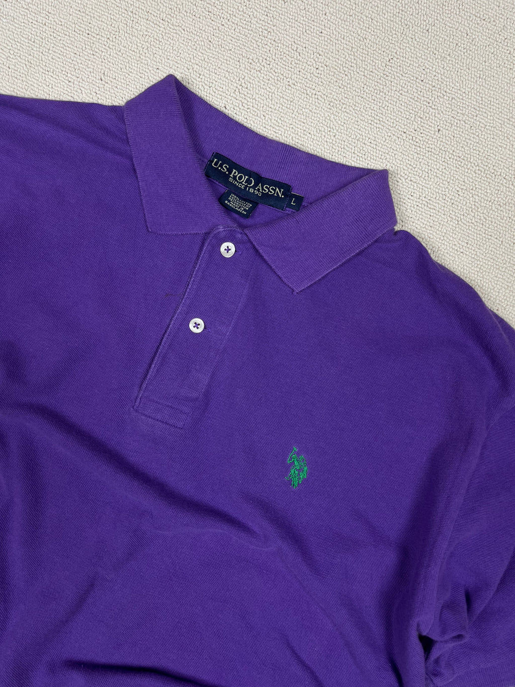 US Polo Assn. Polo Shirt — Purple