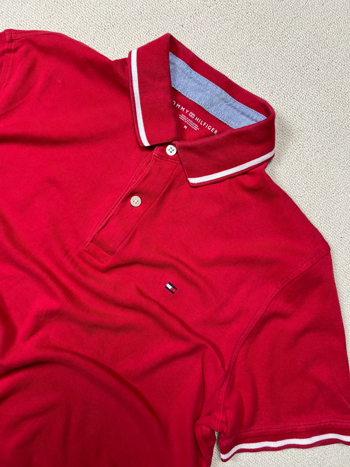 Tommy Hilfiger Polo Shirt — Red