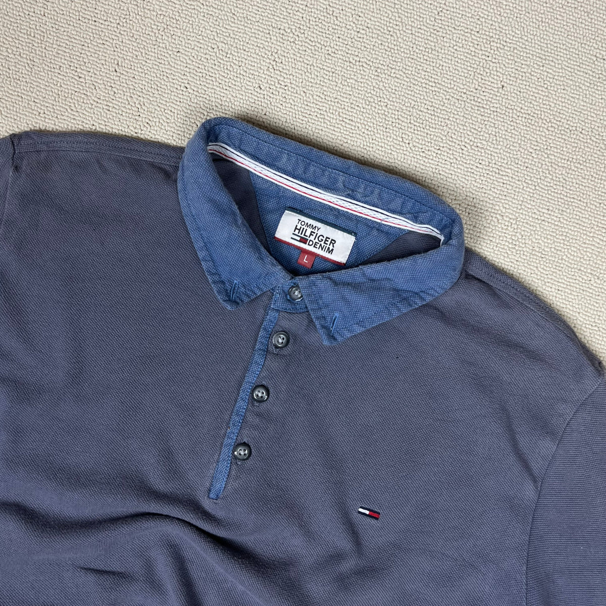 Tommy Polo Shirt — Blue