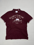 Schott Bros. Polo Shirt — Red