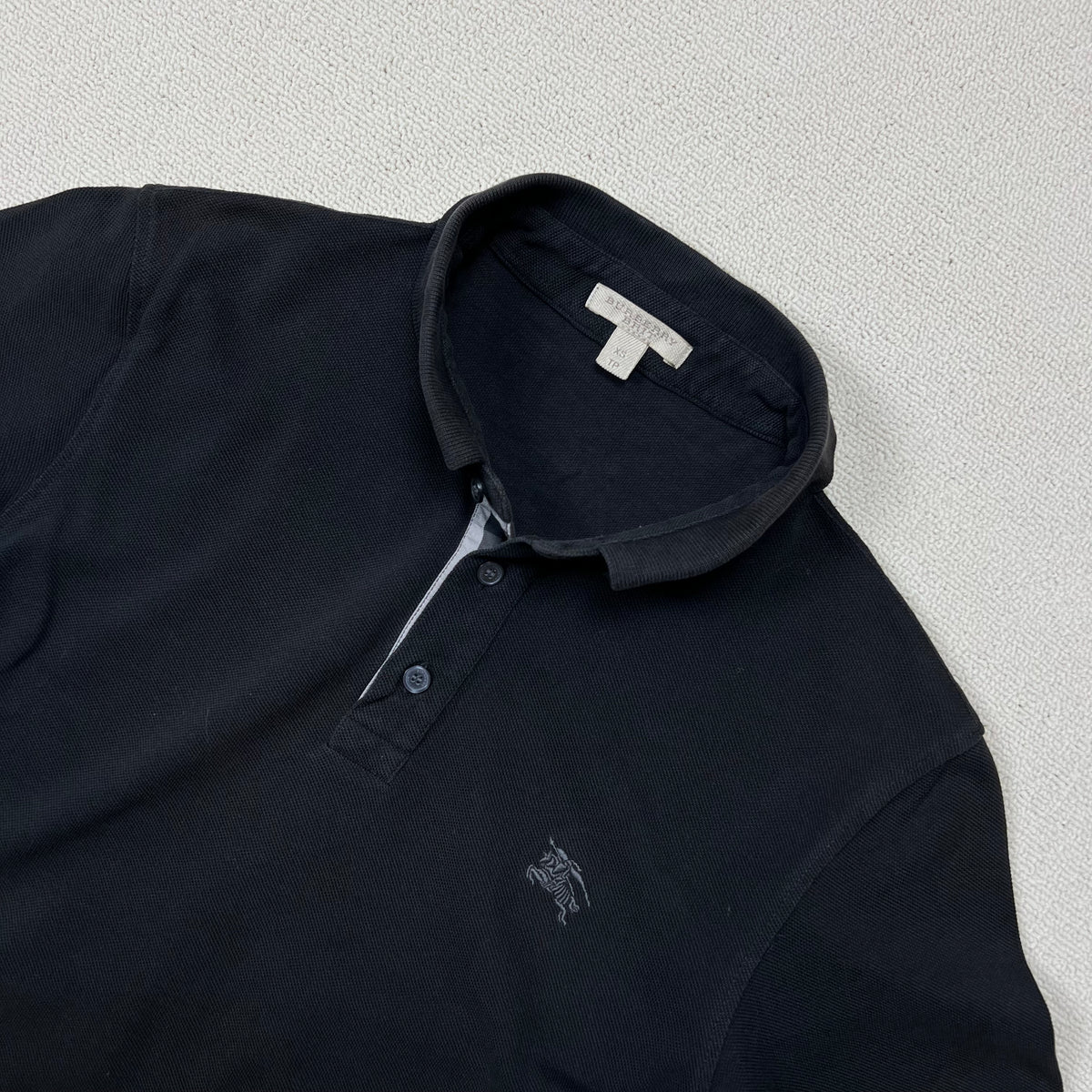 Burberry Polo Shirt — Black