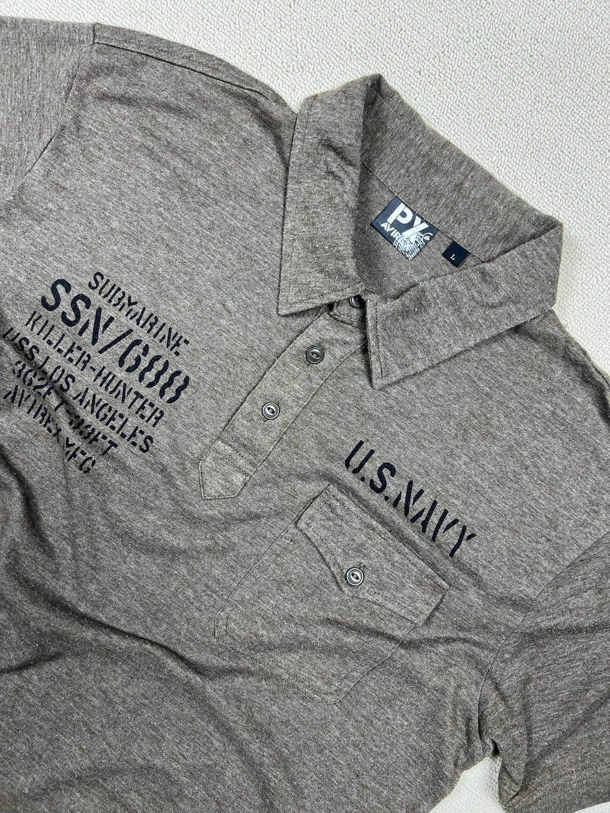 Avirex Polo — Brown