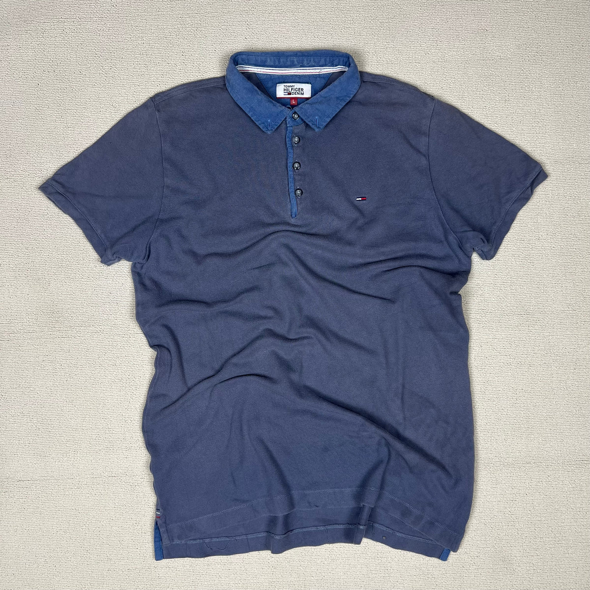 Tommy Polo Shirt — Blue
