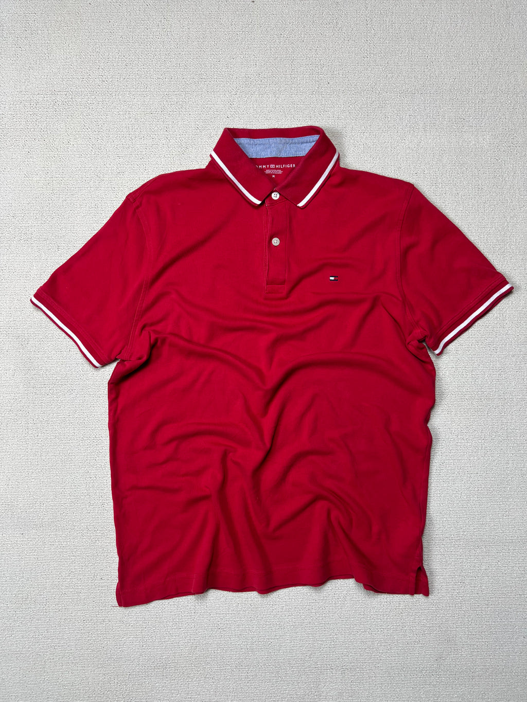 Tommy Hilfiger Polo Shirt — Red