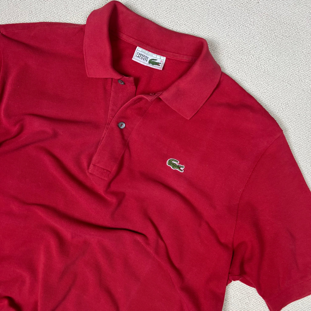 Lacoste Polo Shirt — Red