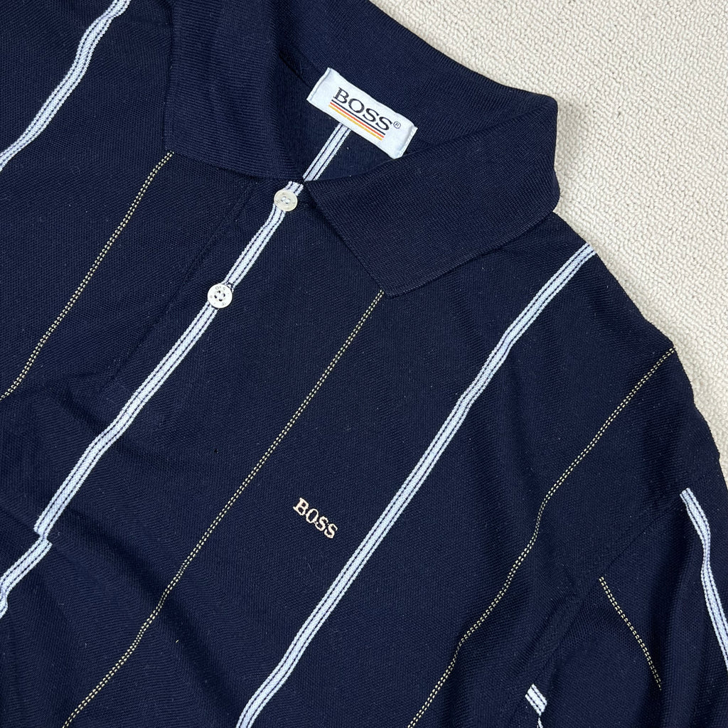 Boss Polo Shirt — Blue
