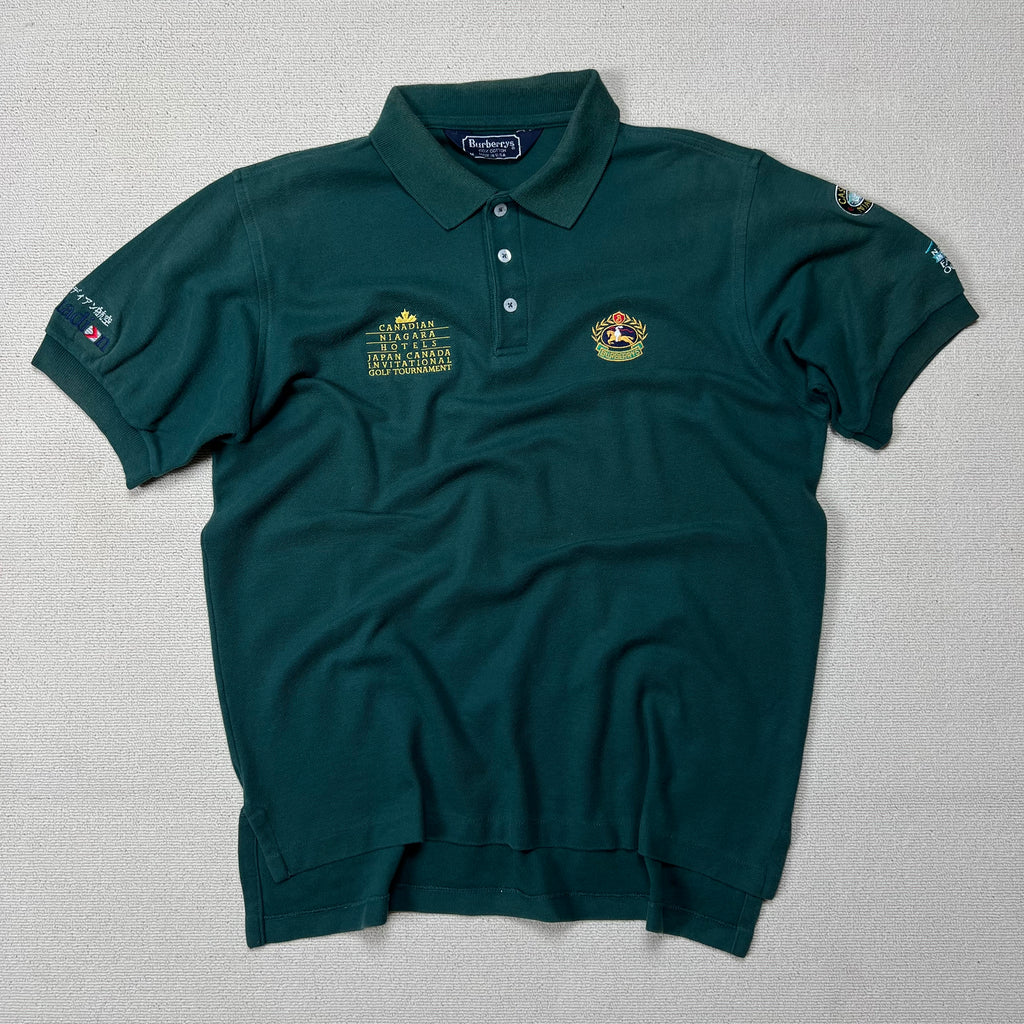Burberry Polo Shirt — Green